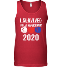 Load image into Gallery viewer, I Survived Toilet Paper Panic 2020 Coronacation Tank Top