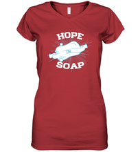 Load image into Gallery viewer, Hope In Soap Coronacation Women's V-Neck T-Shirt