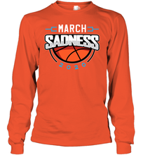 Load image into Gallery viewer, March Sadness March Madness College Basketball Coronacation Youth Long Sleeve