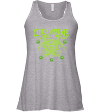 Load image into Gallery viewer, Go All Out World Tour 2020 Funny Coronacation Racerback Tank