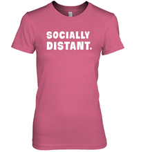 Load image into Gallery viewer, Socially Distant Virus Prevention Coronacation Premium Women's T-Shirt