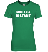 Load image into Gallery viewer, Socially Distant Virus Prevention Coronacation Premium Women's T-Shirt