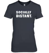 Load image into Gallery viewer, Socially Distant Virus Prevention Coronacation Premium Women's T-Shirt