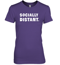 Load image into Gallery viewer, Socially Distant Virus Prevention Coronacation Premium Women's T-Shirt