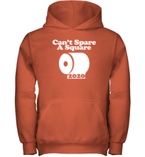 Load image into Gallery viewer, Can't Spare A Square 2020 Funny Coronacation Youth Hoodie