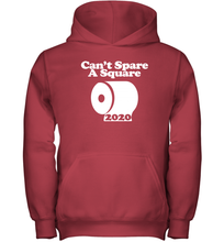 Load image into Gallery viewer, Can't Spare A Square 2020 Funny Coronacation Youth Hoodie