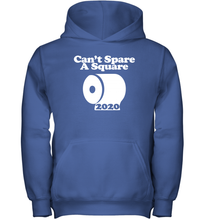 Load image into Gallery viewer, Can't Spare A Square 2020 Funny Coronacation Youth Hoodie