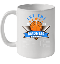 Load image into Gallery viewer, March College Basketball Let the Madness Begin Coronacation Ceramic Mug 11oz