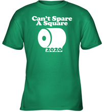 Load image into Gallery viewer, Can't Spare A Square 2020 Funny Coronacation Youth T-Shirt