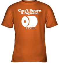 Load image into Gallery viewer, Can't Spare A Square 2020 Funny Coronacation Youth T-Shirt