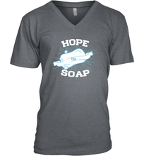 Load image into Gallery viewer, Hope In Soap Coronacation V-Neck T-Shirt