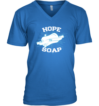 Load image into Gallery viewer, Hope In Soap Coronacation V-Neck T-Shirt