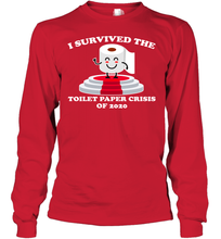 Load image into Gallery viewer, I Survived The Toilet Paper Crisis Coronacation Youth Long Sleeve