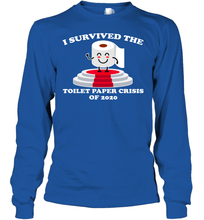 Load image into Gallery viewer, I Survived The Toilet Paper Crisis Coronacation Youth Long Sleeve