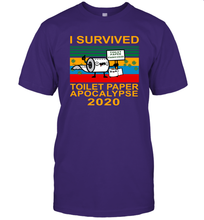 Load image into Gallery viewer, I Survived The Toilet Paper Crisis Of 2020 Coronacation T-Shirt