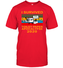 Load image into Gallery viewer, I Survived The Toilet Paper Crisis Of 2020 Coronacation T-Shirt