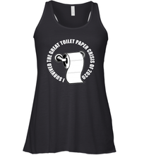 Load image into Gallery viewer, I Survived The Great Toilet Paper Crisis Coronacation Racerback Tank
