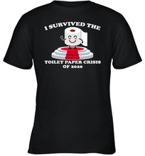 Load image into Gallery viewer, I Survived The Toilet Paper Crisis Coronacation Youth T-Shirt