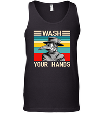 Load image into Gallery viewer, Plague Doctor Wash Your Hands Coronacation Tank Top