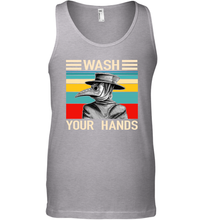 Load image into Gallery viewer, Plague Doctor Wash Your Hands Coronacation Tank Top