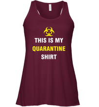 Load image into Gallery viewer, This Is My Quarantine Shirt Virus Coronacation Racerback Tank