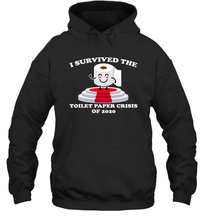 Load image into Gallery viewer, I Survived The Toilet Paper Crisis Coronacation Hoodie