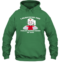 Load image into Gallery viewer, I Survived The Toilet Paper Crisis Coronacation Hoodie