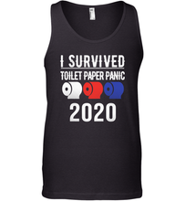 Load image into Gallery viewer, I Survived Toilet Paper Panic 2020 Coronacation Tank Top
