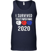 Load image into Gallery viewer, I Survived Toilet Paper Panic 2020 Coronacation Tank Top
