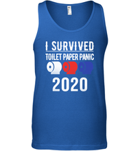 Load image into Gallery viewer, I Survived Toilet Paper Panic 2020 Coronacation Tank Top
