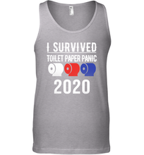 Load image into Gallery viewer, I Survived Toilet Paper Panic 2020 Coronacation Tank Top
