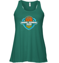 Load image into Gallery viewer, March Sadness 2020 March Madness Basketball Coronacation Racerback Tank
