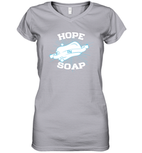 Load image into Gallery viewer, Hope In Soap Coronacation Women's V-Neck T-Shirt
