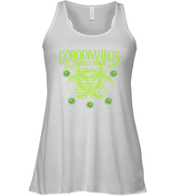 Load image into Gallery viewer, Go All Out World Tour 2020 Funny Coronacation Racerback Tank

