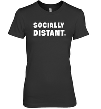 Load image into Gallery viewer, Socially Distant Virus Prevention Coronacation Premium Women&#39;s T-Shirt
