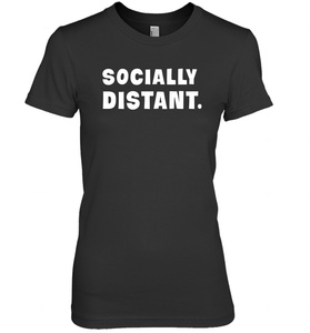 Socially Distant Virus Prevention Coronacation Premium Women's T-Shirt
