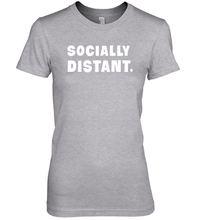 Load image into Gallery viewer, Socially Distant Virus Prevention Coronacation Premium Women&#39;s T-Shirt
