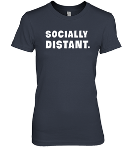 Socially Distant Virus Prevention Coronacation Premium Women's T-Shirt