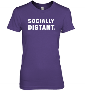 Socially Distant Virus Prevention Coronacation Premium Women's T-Shirt