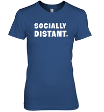 Load image into Gallery viewer, Socially Distant Virus Prevention Coronacation Premium Women&#39;s T-Shirt
