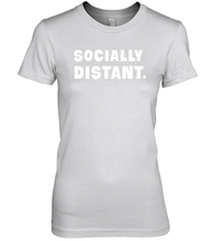Load image into Gallery viewer, Socially Distant Virus Prevention Coronacation Premium Women&#39;s T-Shirt
