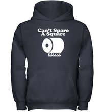 Load image into Gallery viewer, Can't Spare A Square 2020 Funny Coronacation Youth Hoodie

