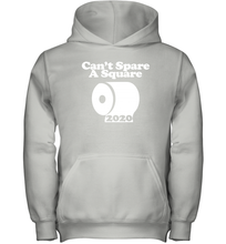 Load image into Gallery viewer, Can't Spare A Square 2020 Funny Coronacation Youth Hoodie
