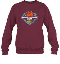 Load image into Gallery viewer, March Sadness 2020 March Madness Basketball Coronacation Sweatshirt
