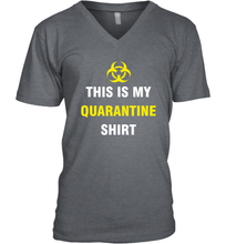 Load image into Gallery viewer, This Is My Quarantine Shirt Virus Coronacation V-Neck T-Shirt
