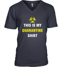 Load image into Gallery viewer, This Is My Quarantine Shirt Virus Coronacation V-Neck T-Shirt
