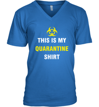 Load image into Gallery viewer, This Is My Quarantine Shirt Virus Coronacation V-Neck T-Shirt
