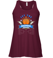 Load image into Gallery viewer, March College Basketball Let the Madness Begin Coronacation Racerback Tank
