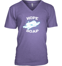 Load image into Gallery viewer, Hope In Soap Coronacation V-Neck T-Shirt
