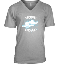 Load image into Gallery viewer, Hope In Soap Coronacation V-Neck T-Shirt
